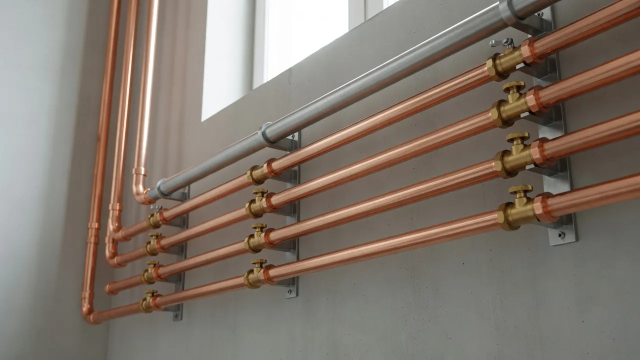 Kiedy rury miedziane zastępują stal nierdzewną w instalacjach przemysłowych i sanitarnych